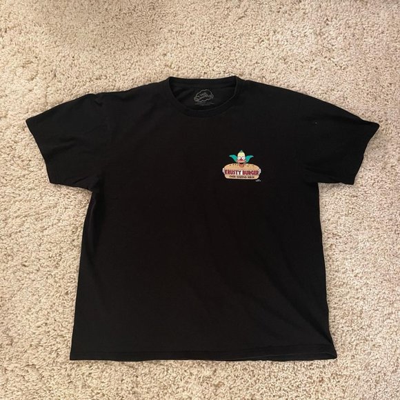 Rare XL The Simpsons 'Krusty' black tshirt - Picture 1 of 2